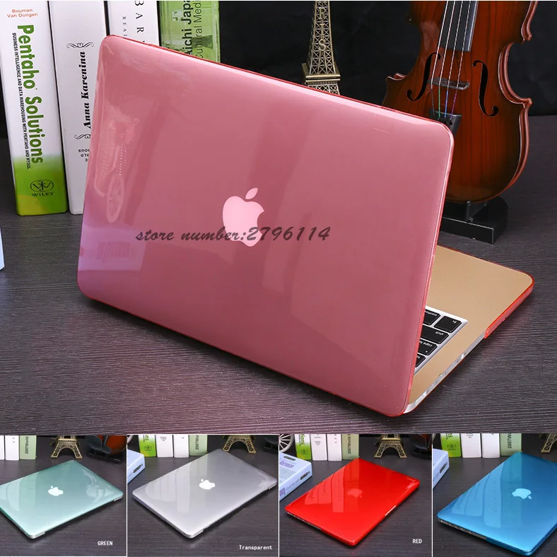 NEW Crystal Transparent case For Apple macbook Air Pro Retina 11 12 13 15 laptop bag for macbook Air 13 case cover NEW Crystal Transparent case For Apple macbook Air Pro Retina 11 12 13 15 laptop bag for macbook Air 13 case cover