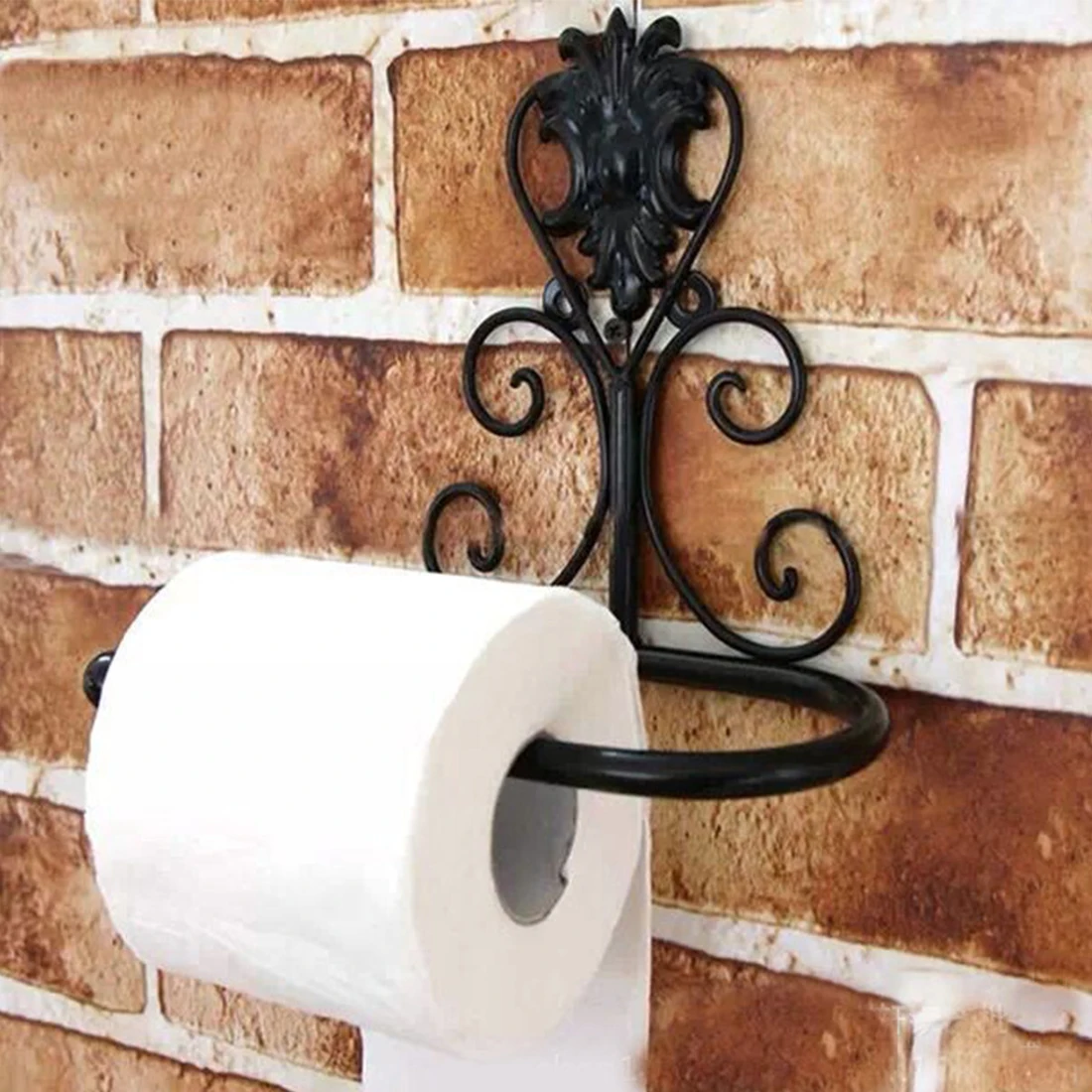 Classical Iron Toilet Paper Roll Holder Bathroom Wall Mount Rack toilet paper holder | Обустройство дома