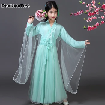 

2019 new ancient chinese ming costume children kid chinese traditional opera tang dynasty han hanfu dress child clothing folk
