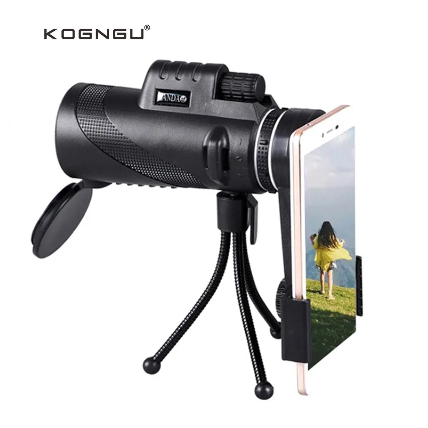 Kogngu New 40 Zoom Monocular Phone Telescope lense 40x60