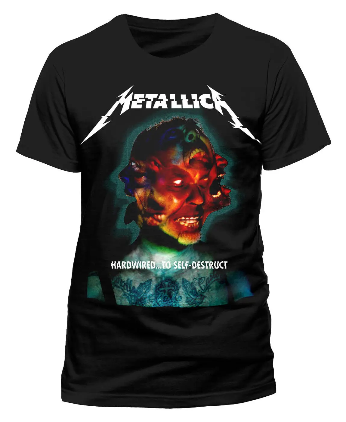 Metallica' Проводных Альбом Cover' Футболка-НОЙ УНД OFFIZIELL | Мужская одежда