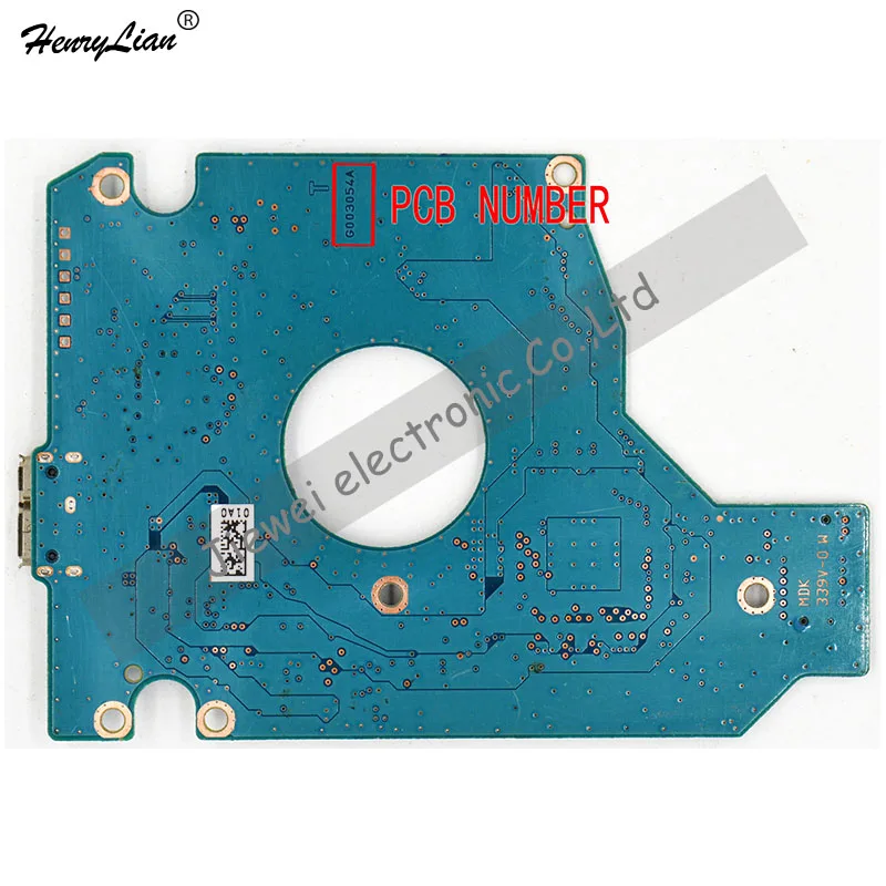 HDD PCB для USB 3,0 HDD PCB Логическая плата номер платы: G003054A