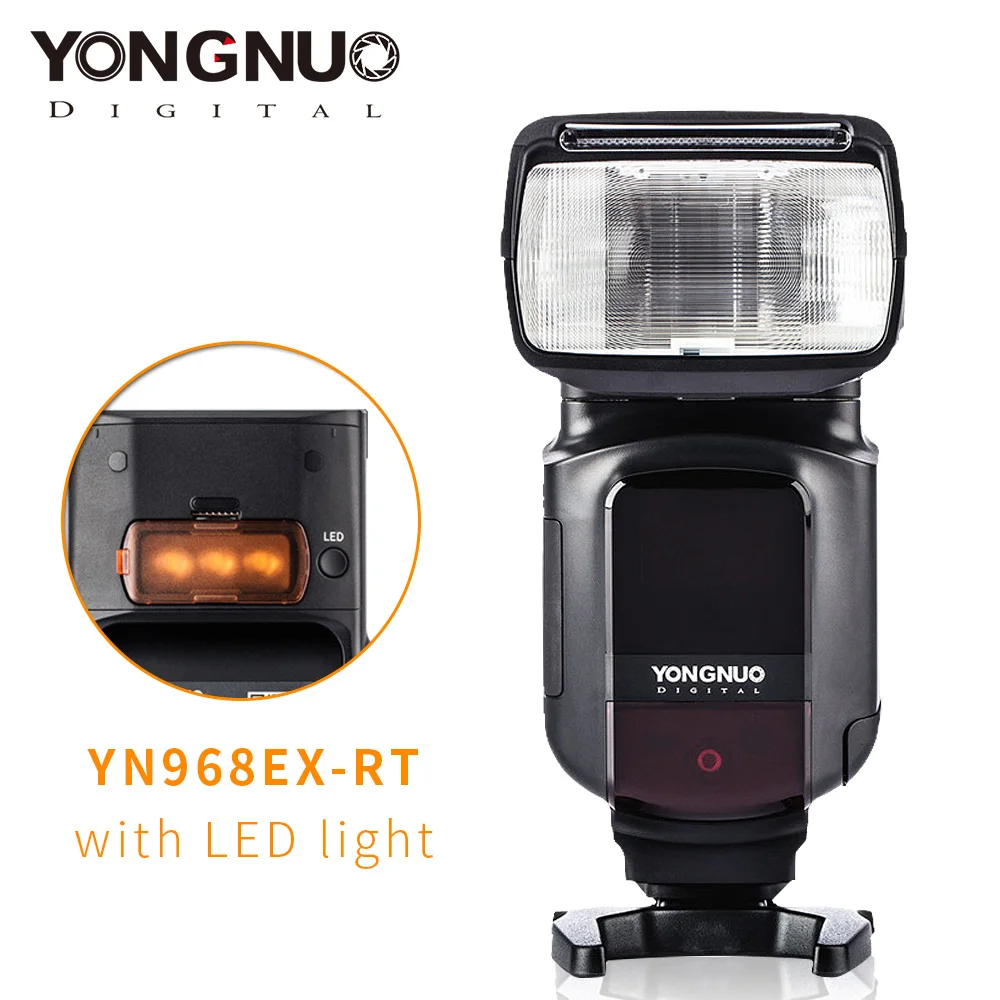 Yongnuo Вспышка YN968EXRT Высокоскоростная синхронизация 1/8000 can затвор YN E3 560TX speedlite для