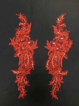 

2019 new Deluxe high quality bridal rhinestones applique,bugle bead glass with vintage design, haute couture wedding Swarovshi