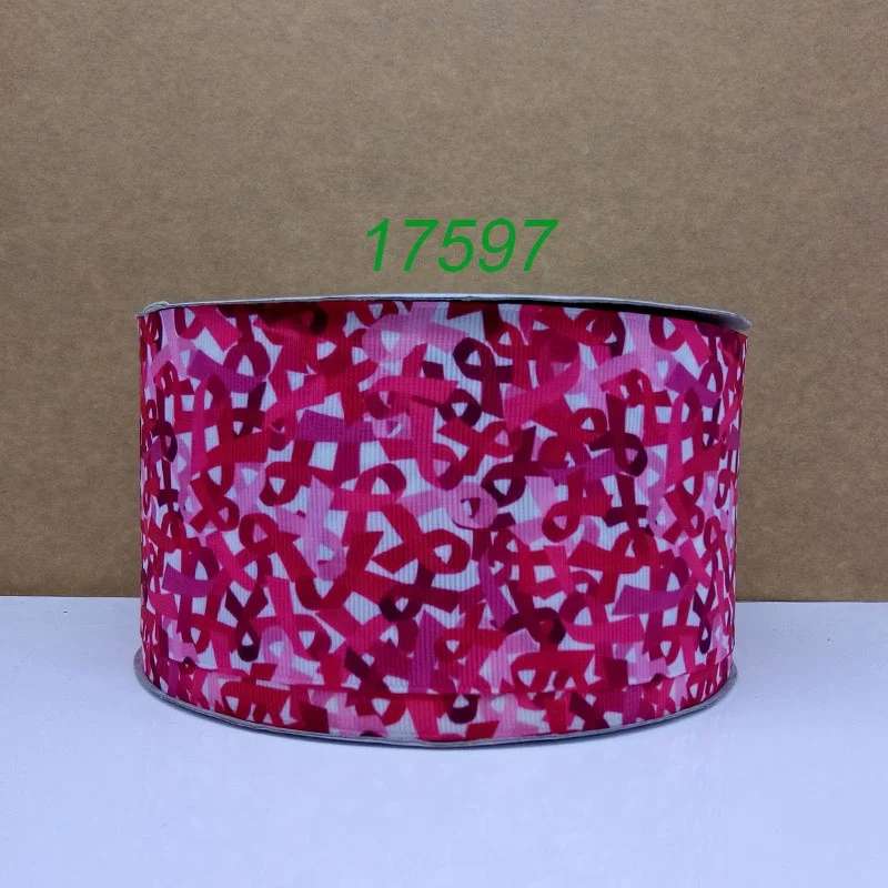 50 двор мультфильм печатных Grosgrain ленты 17595 - Цвет: 17597