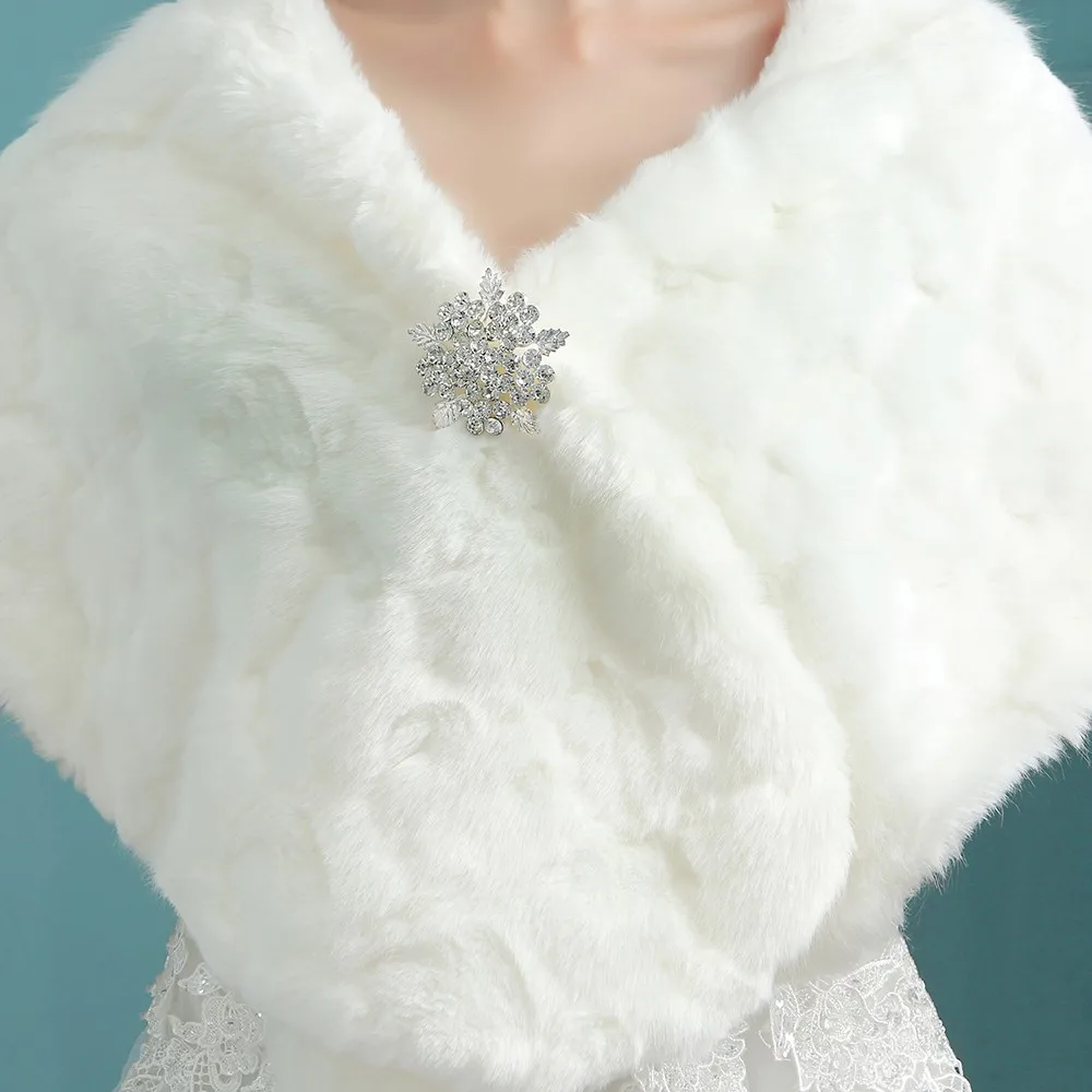Новое поступление, свадебная куртка, зима 2019, искусственный мех, теплые Болеро для свадьбы, накидки для невесты, накидка, свадебная куртка с