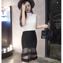 Дешевая новая весенняя Летняя распродажа Женская модная повседневная сексуальная юбка H4