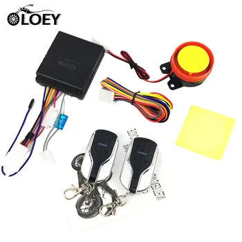 

12v Motorcycle Alarm Anti-theft Scooter Protection Burglar Security System Remote Control Engine Start Universal Motor Chopper