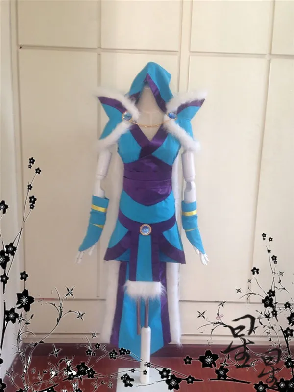 Good Deal Dota 2 Crystal Maiden Cm Rylai Crestfall Cosplay Costume