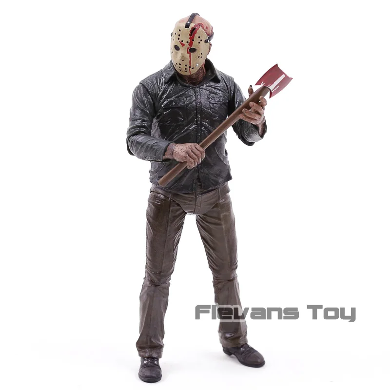 2009 Deluxe Edition NECA Figure Friday 13 Джейсон Вурхиз экшн-фигурка ПВХ ужас коллекционные игрушки модель игрушки