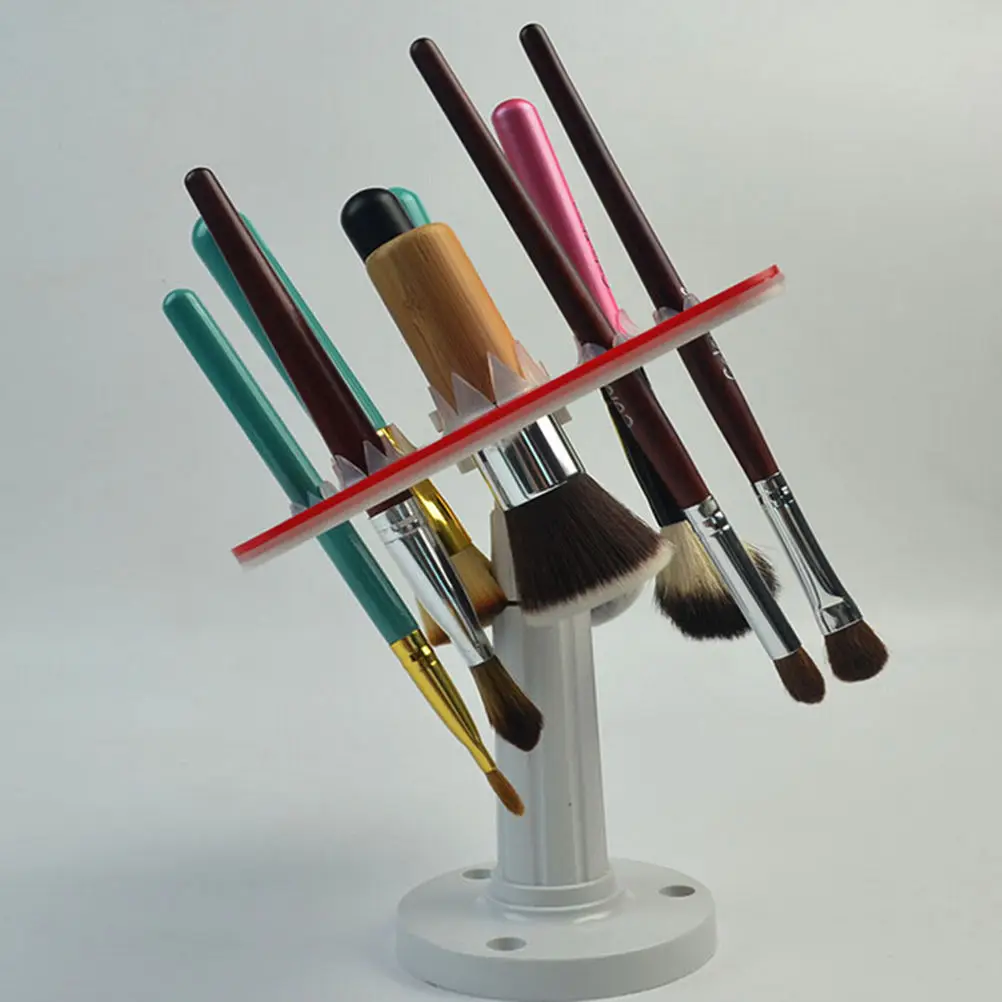 Brush Rack Holder Fashion Acrylic Makeup Foundation Brushes Dryer