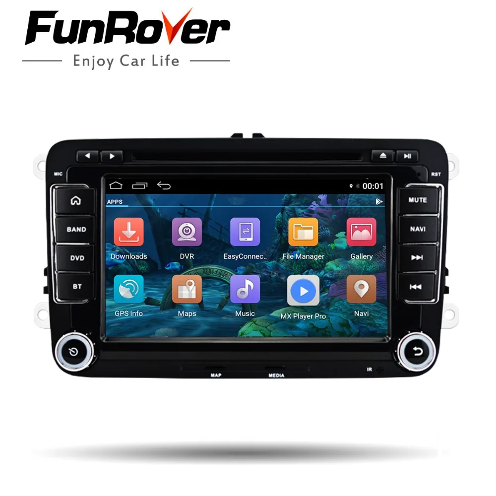 Top Funrover 7" Indash Car Stereo 2Din Navigation GPS Car DVD Player Head Unit Audio Car For VW radio multimedia audio RDS navi wifi 0 Top Funrover 7" Indash Car Stereo 2Din Navigation GPS Car DVD Player Head Unit Audio Car For VW radio multimedia audio RDS navi wifi 0
