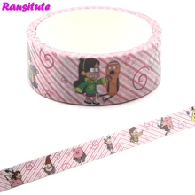 Ransitute R450 мультяшная милая детская игрушка васи лента дорожная лента игрушка украшение автомобиля Наклейка на руку