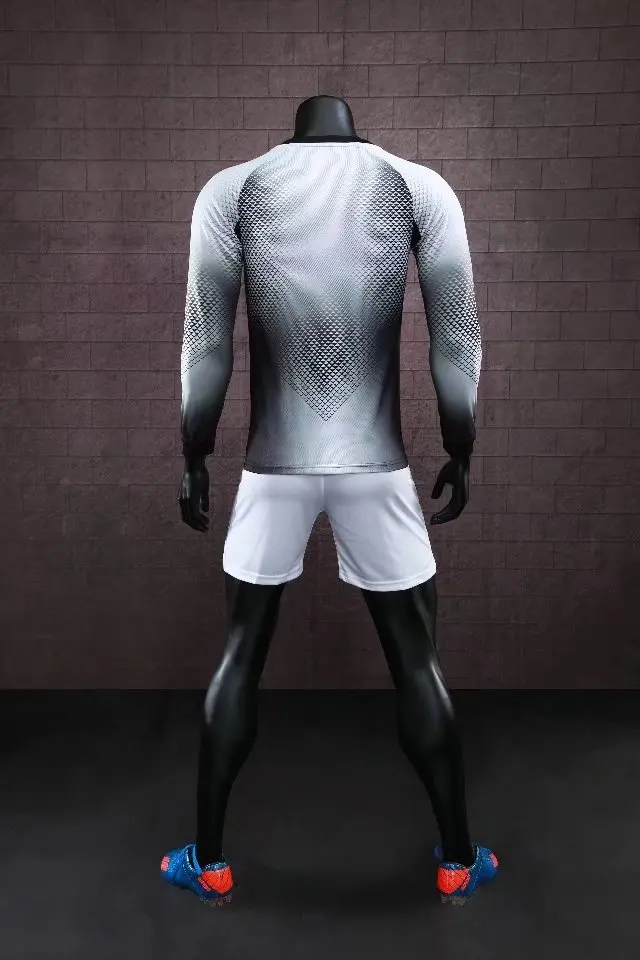 Survete Мужская футболка для футбола футбольные майки для мужчин на заказ футбольные майки одежда вратаря с длинным рукавом Униформа мужской футбольный костюм