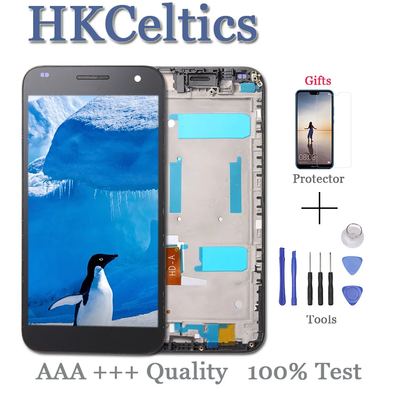 5 ''дюймовый для Huawei G7 ЖК-дисплей Ascend L01 L03 TL00 UL00 UL20 панель сенсорный дигитайзер
