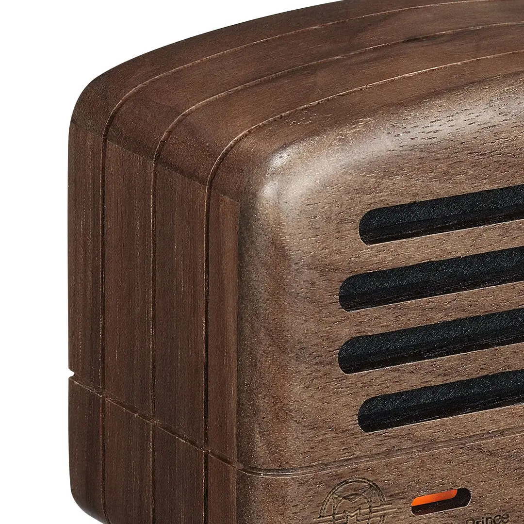 Оригинальный Bluetooth динамик Xiaomi Youpin деревянный музыкальный плеер с радио функцией