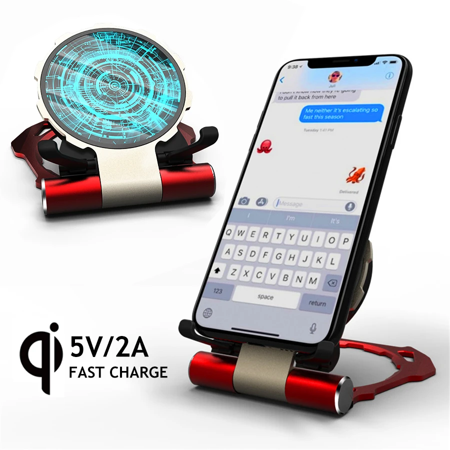 Magic Wireless Charger Fantasy Qi Wireless Fast Glowing Charger for