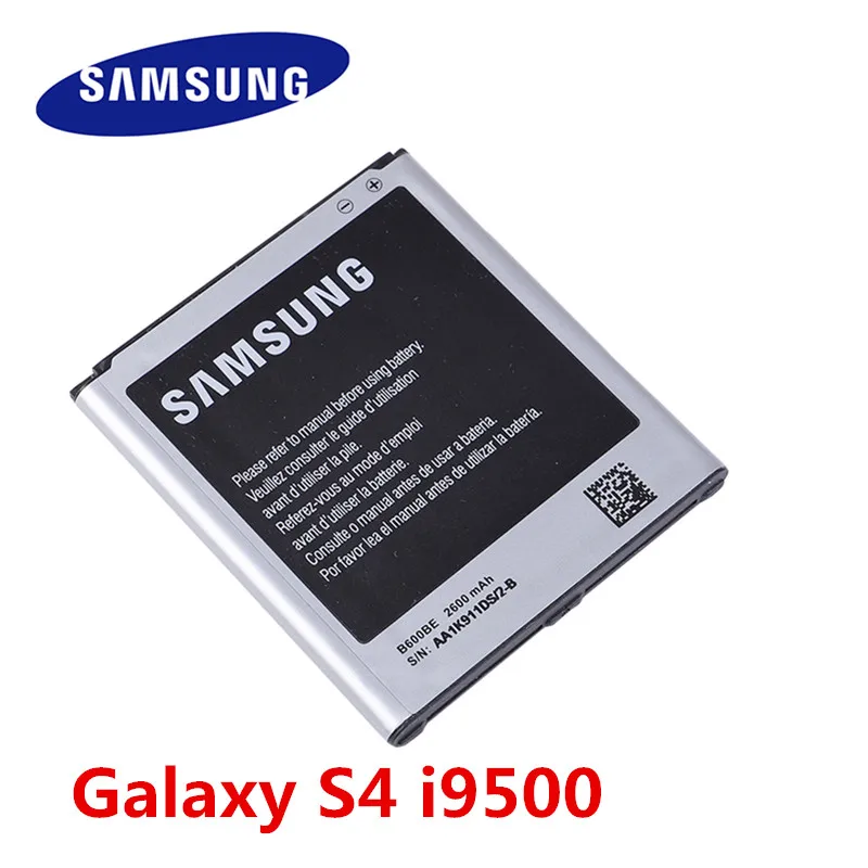 Для Galaxy S4 i9500 i9505 i959 i337 i545 i9295 e330s 2600 мАч сменный аккумулятор NFC Samsung оригинальный B600BE
