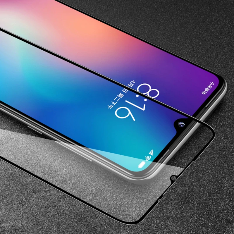 

For Meizu Note 9 Glass Protector Global Version 9H Tempered Glass 15D Glass Full Protect Edge Glue For Meizu Note 9 16S Glass