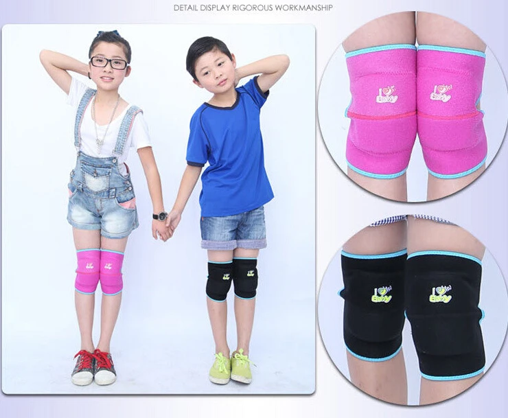 High quality Kids Ski Sports Kneepads Baby Crawling Safety Children