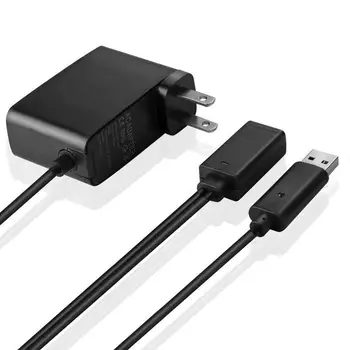 

JDS201 Professional Durable Suitable For Xbox 360 Use High Sensitivity USB AC Adapter High Sensitivity Power Supply black
