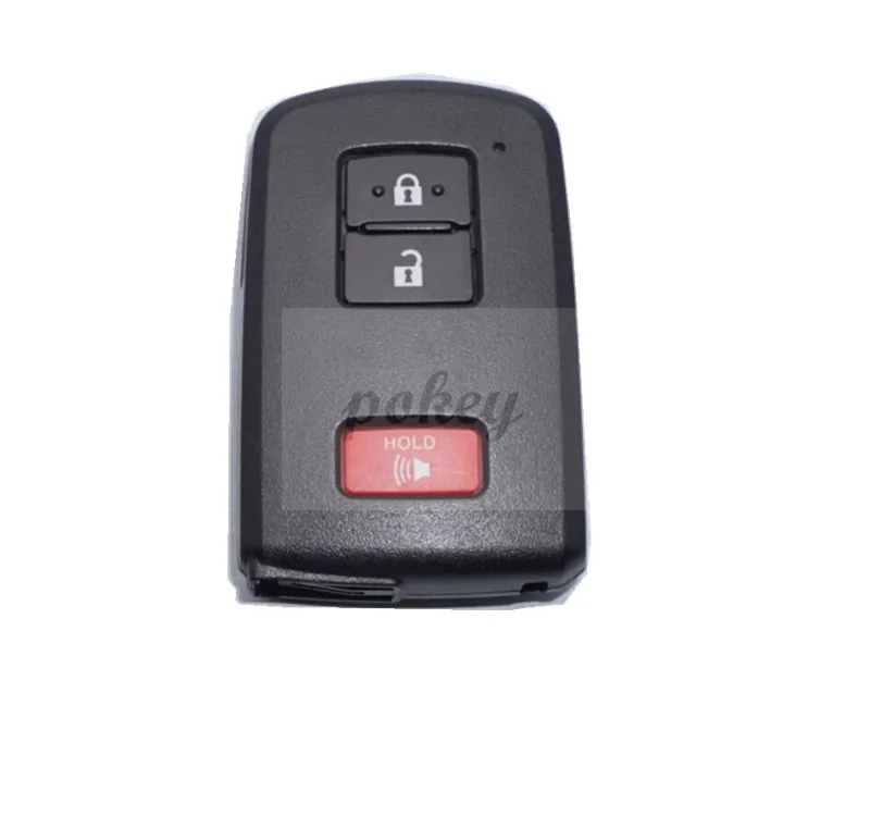 

2 + 1 button remote control key case case smart car key case FOB uncut blade Toyota Avalon camry RAV4 2012 2013 2014 2015