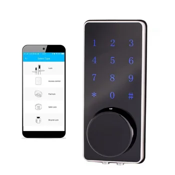 

Smart Bluetooth Door Lock with Touch Screen Password and Mobile APP