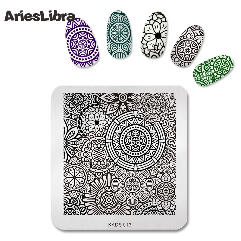 Дизайн ногтей печати штамповки пластины шаблон для ногтей штамп для ногтей маникюр DIY изображения дизайн Инструменты для укладки Маникюр