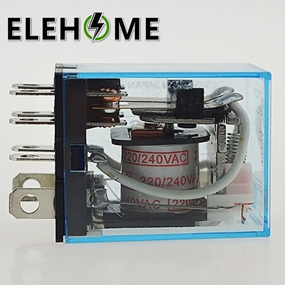 1 шт. LY2NJ HH62P HHC68A 2Z электронное Микро Мини электромагнитное реле 10A 8PIN катушка DPDT DC12V