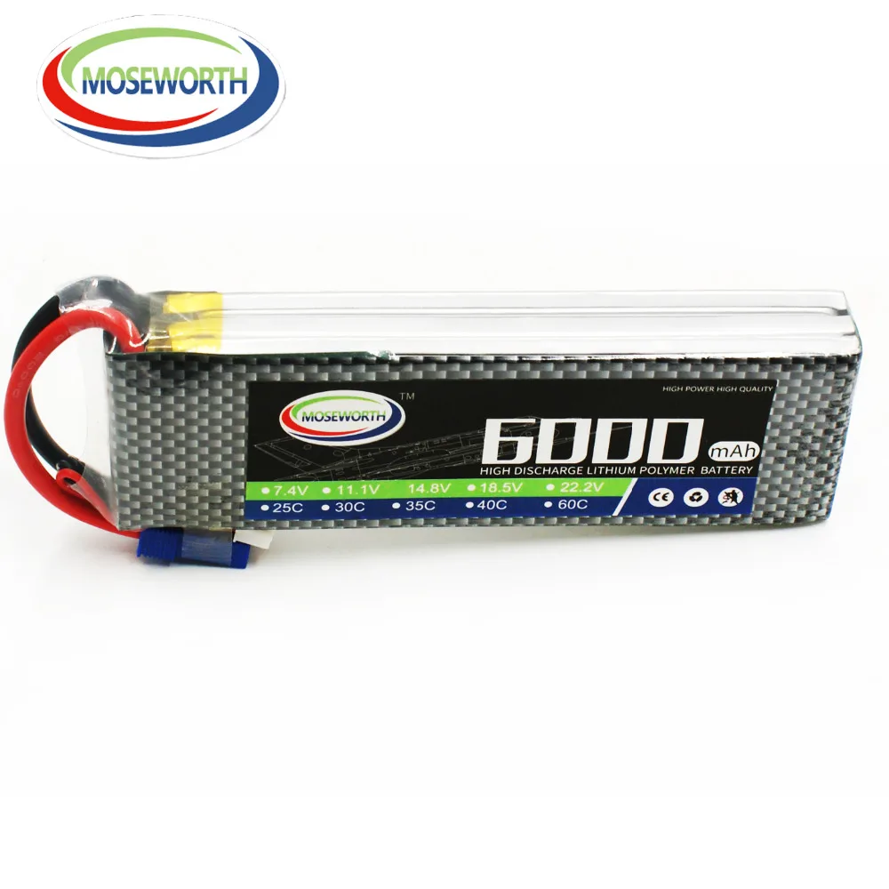 Новые батареи 11,1 V 3S 6000mAh 25C RC LiPo батарея 3S для радиоуправляемый самолет, Квадрокоптер, автомобиль вертолет RC игрушки батареи LiPo 11,1 V XT60/T