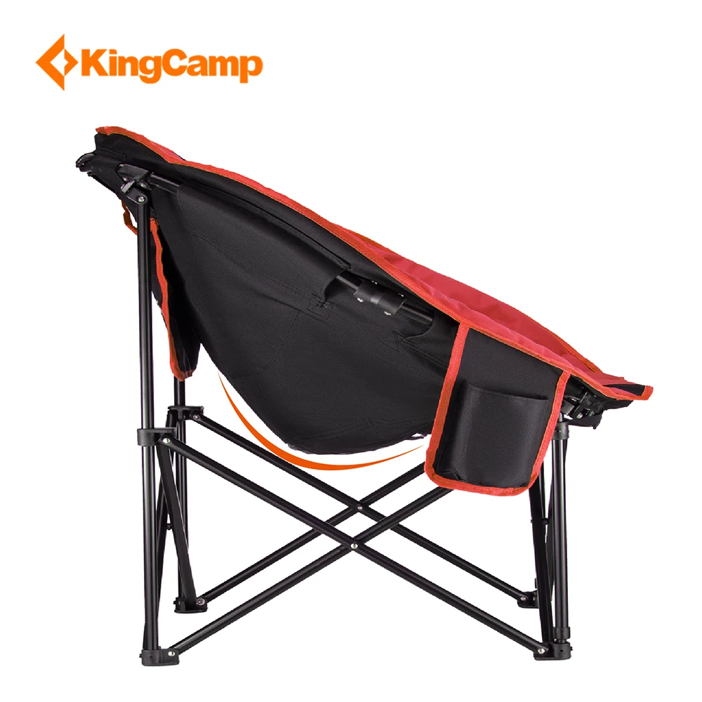 KingCamp портативный легкий складной стул рыболовный с сеткой подстаканник для