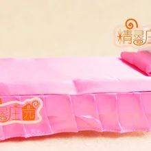 Мини кукольный домик мини-мебель аксессуары в милой спальне с одной кроваткой розовый