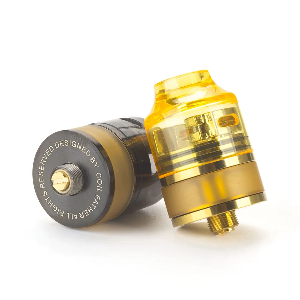 

New coil father Nano RDTA 22mm atomizers for Electronic Cigarettes box mod compatible Diy heating coils