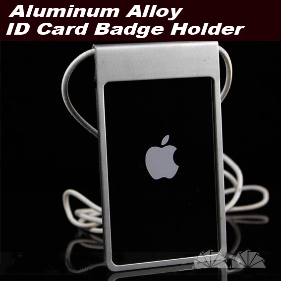 IC Card Badge Holder aluminum alloy 104 x 60 x 6 mm ID