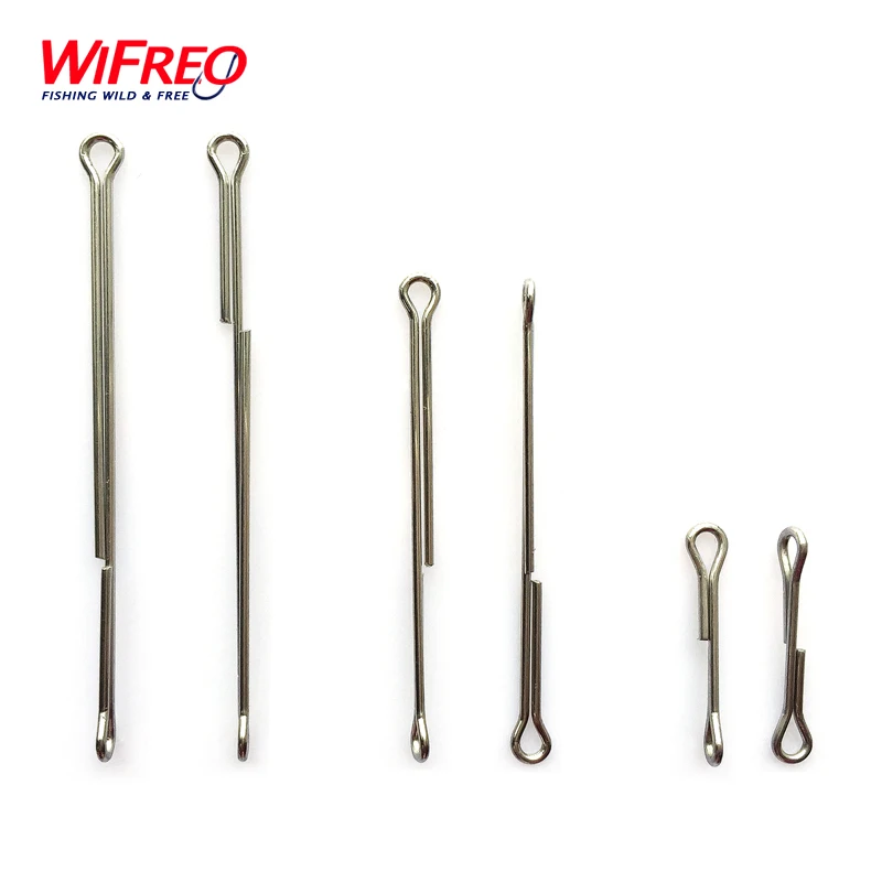 

[20PCS] Stainless Articulated Shanks For Fly Tying Streamers Stinger Lures 10mm 15mm 20mm 25mm 30mm 35mm 40mm 45mm 50mm 55mm