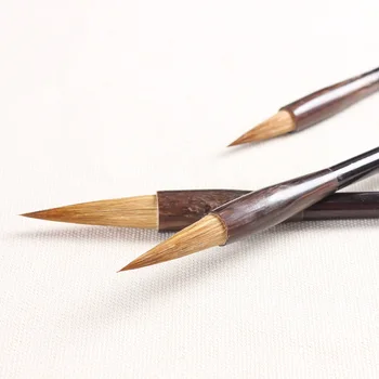 

High Quality Weasel Hair Lian Brush Chinese Calligraphy Writing Brush Pen Chinese Painting Brushes Set The Scholar's Four Jewels