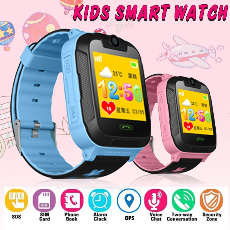 D1 3G GPS Tracker Smart Children Watch Kids Baby GPS WiFi with Tracker SOS Smartwatch for children baby SmartWatch VS Q50 Q90 