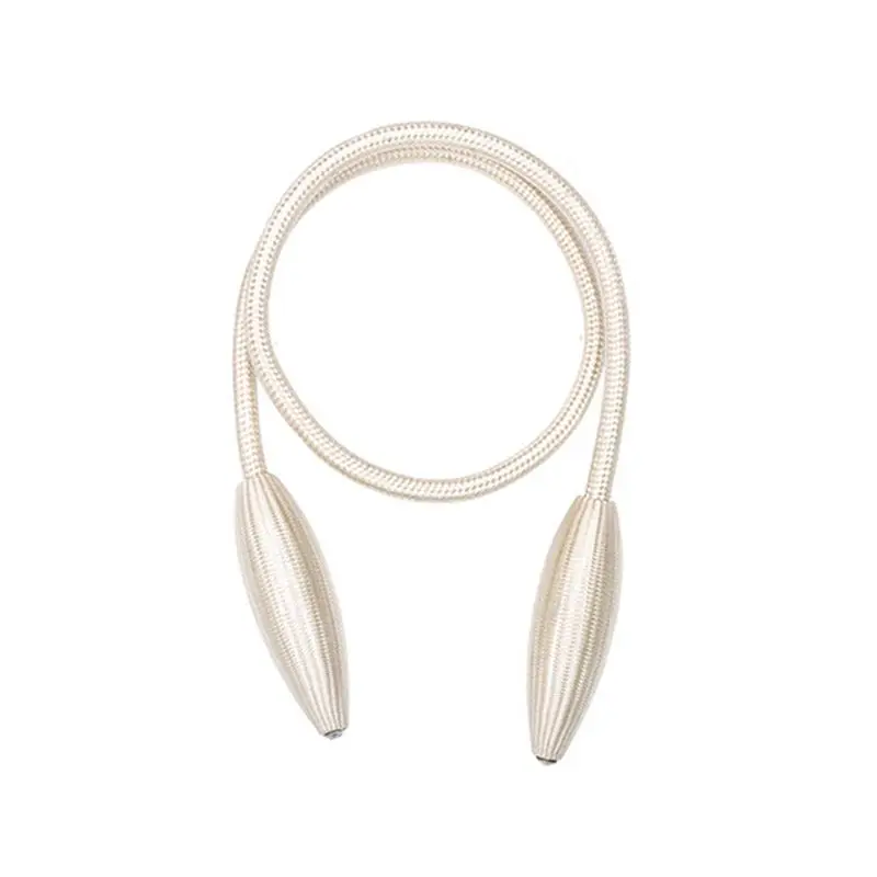 

1 Pc Simple Curtain Polyester Pendant Alloy Accessories Curtain Holdings Curtain Holdback Buckles Straps Clasp Clips Decoration