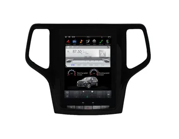 

10.4" Tesla Type Android 6.0 7.1 Fit Jeep Grand Cherokee 2014 2015 2016 -19 Manual/Auto A/C Car DVD Player Navigation GPS Radio