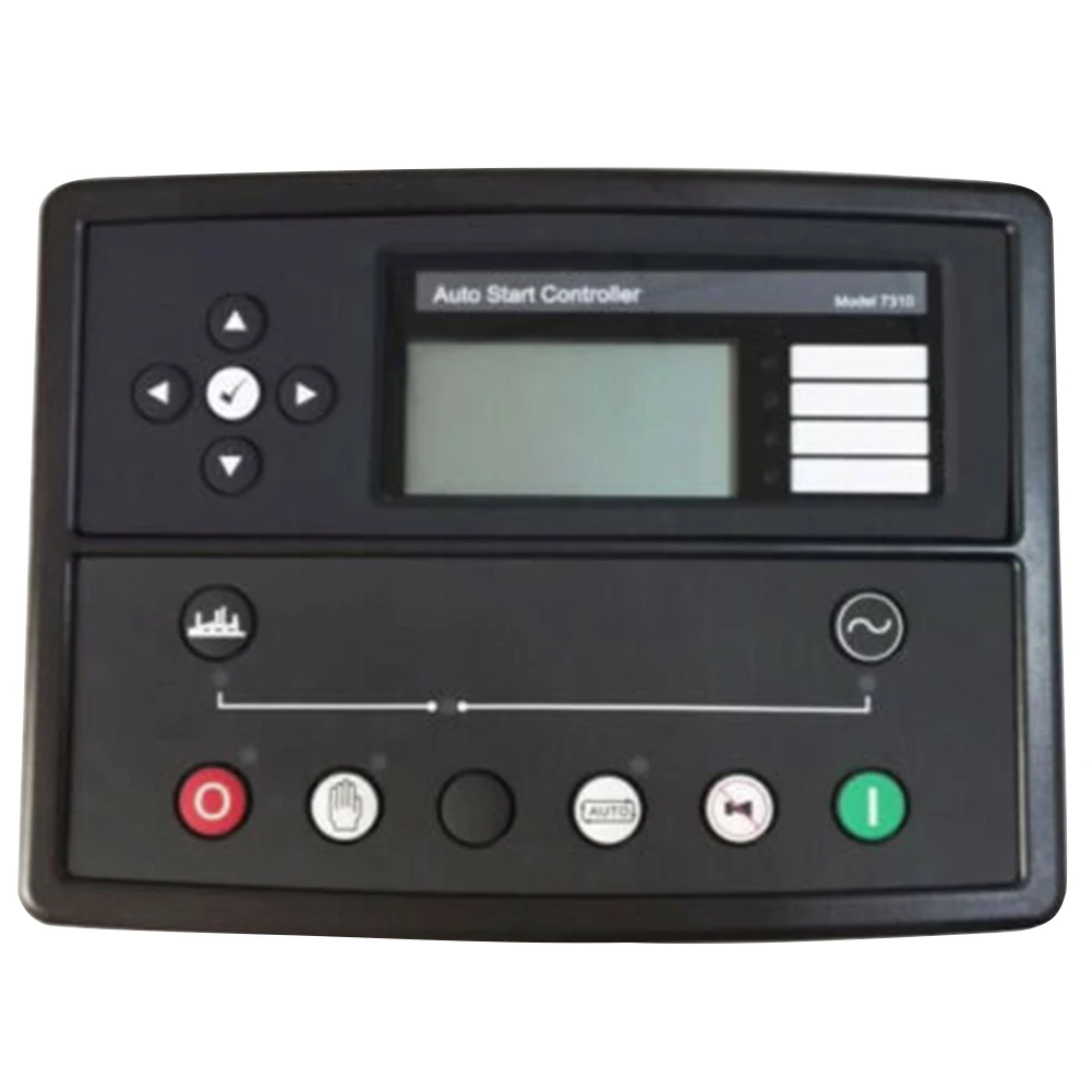 

DSE7310 Auto Start LCD Screen Replacement Durable Engine Monitor Genset Controller Easy Operate Accurate Module Digital Display