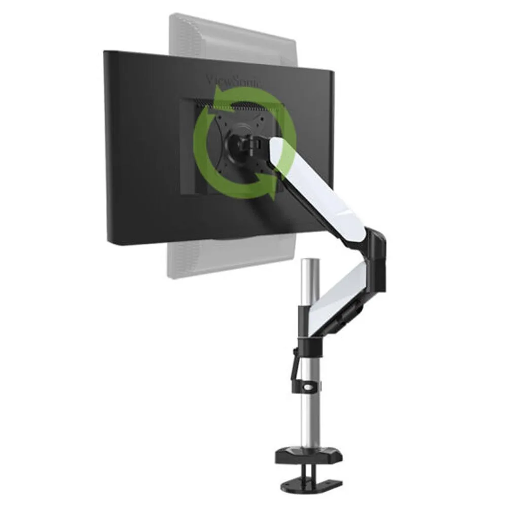 off center monitor arm off center monitor arm