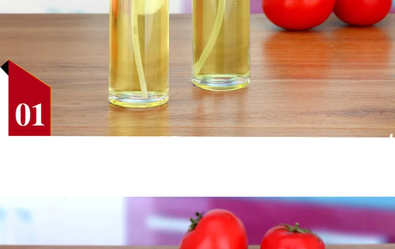 Hot Sale Glass Olive Spraying Oil Bottle Sprayer Stainless Steel Edible Oil Pot Leak-proof Drops Spice Jar Kitchenware Tools11
