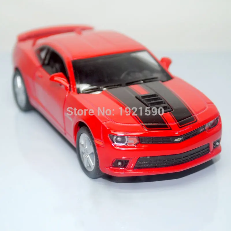 YJ 1/38 масштабные автомобильные игрушки Chevrolet Camaro литая металлическая модель автомобиля для коллекции/подарка/детей/украшения