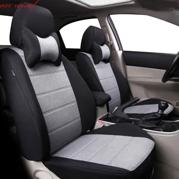 

Car Wind Customized automobiles car seat cover For renault logan 2 megane 2 captur kadjar fluence laguna 2 scenic accessories