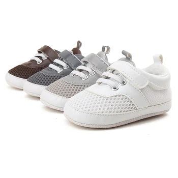 

Delebao Summer Mesh Sneakers Baby Breathable Shoes Infantil Baby Girl & Boy Hook & Loop Soft Sole Net Sport Shoes