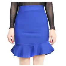 Высокая мода сексуальные юбки свободные плюс размер талия тонкое туго обернутое Бедро Отремонтированная юбка Женская Клубная сценическая мини-юбка