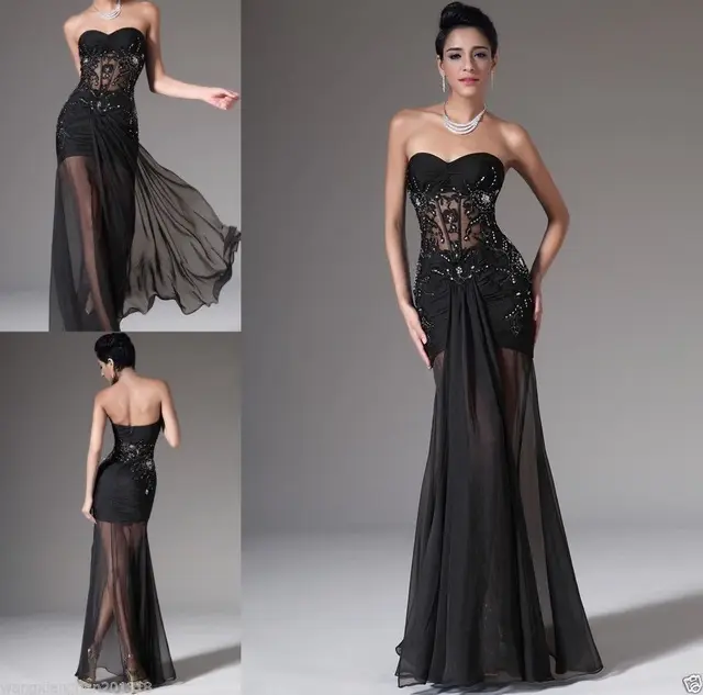 Black Wedding Dresses for Size 14