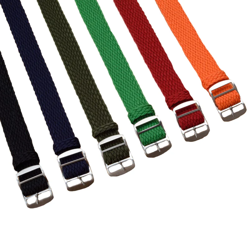 

1 PCS / Wholesale Fashion Nylon Woven Watchband Watch Strap 20mm 22mm for Nato Perlon Watch Strap