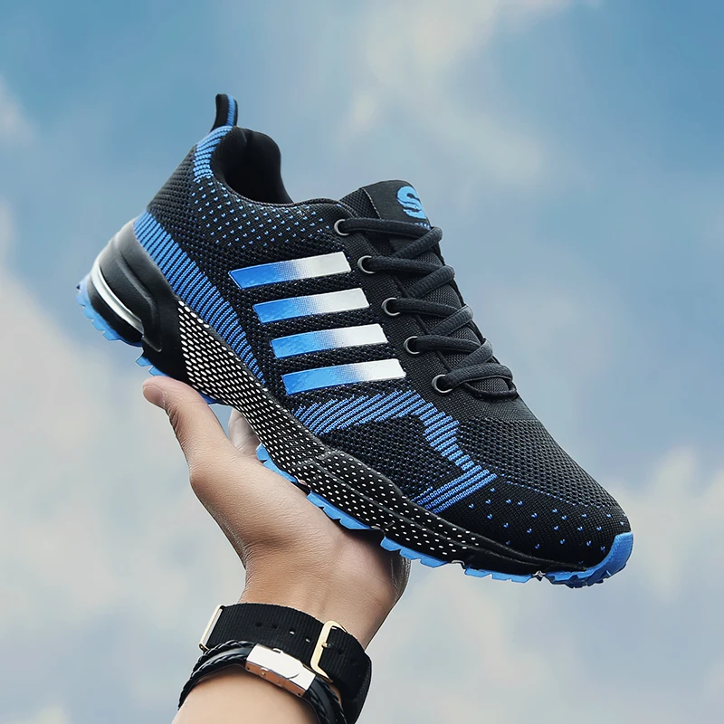 

2019 Hot Koop Mannen Schoenen Mannen Casual Schoenen Zomer Unisex Lichtgewicht Ademend Mesh Mode Mannelijke Schoenen Sneakers Pl
