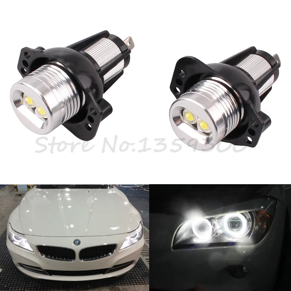 2Pcs/Set LED Marker Angel Eyes Light Kit For BMW E90 Saloon / E91